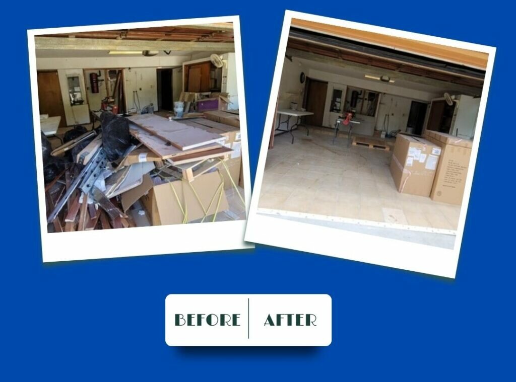 waste pickup from garage